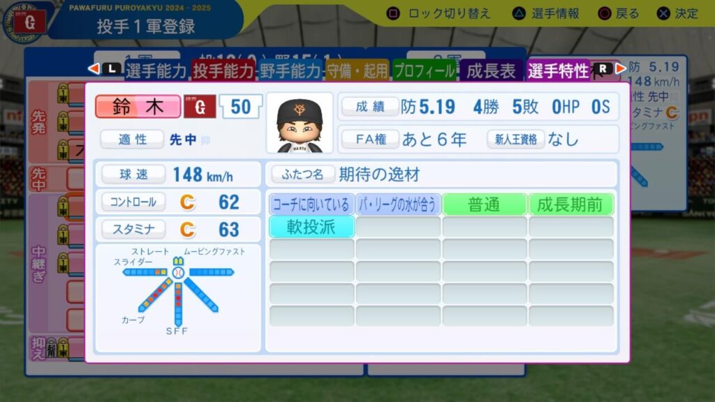 コーチに向いている選手